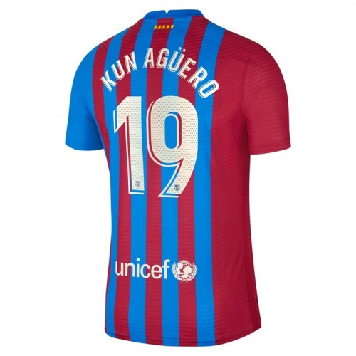 FC Barcelona Dres Sergio Agüero 19 Domaći 2021/22 Kratkih Rukava FC Barcelona Dres Sergio Agüero 19 Domaći 2021/22 Kratkih Rukava